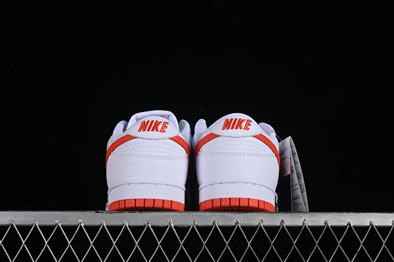 All categories Nk SB Dunk series Nk SB Dunk Low low-top sneakers Nk SB Dunk Low white and orange color low-top casual sports skateboard shoes DV0831-103